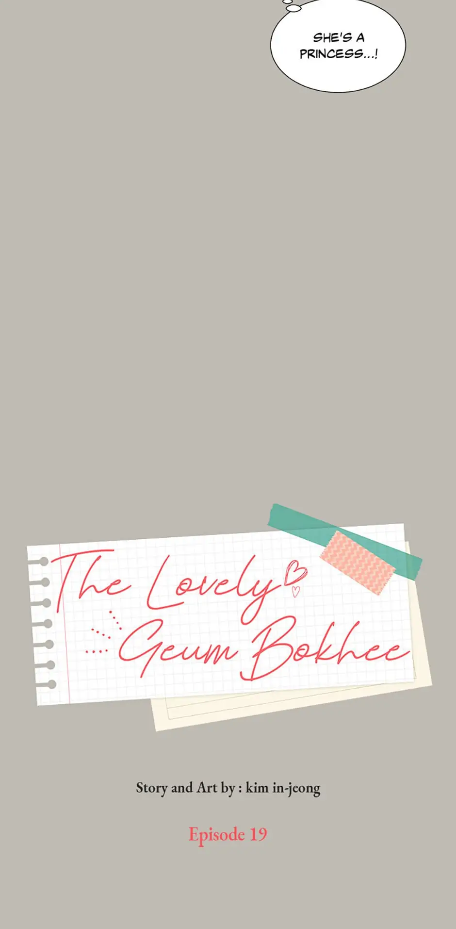The Lovely Geum Bokhee chapter 19
