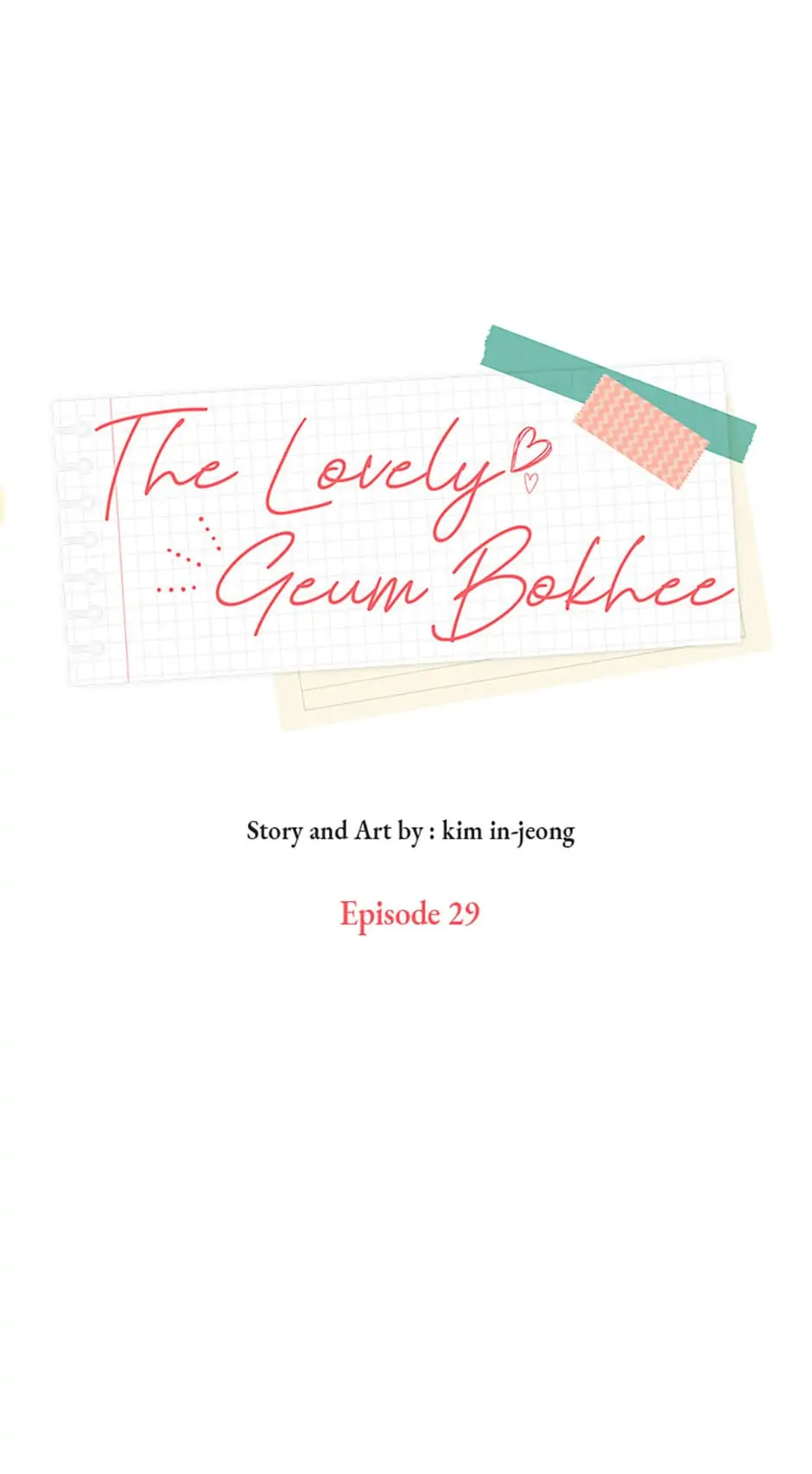 The Lovely Geum Bokhee chapter 29