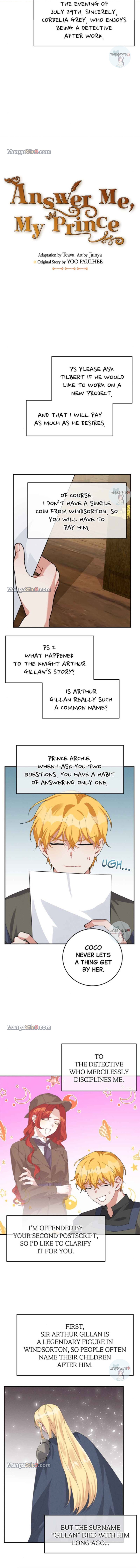 Answer Me, My Prince chapter 61