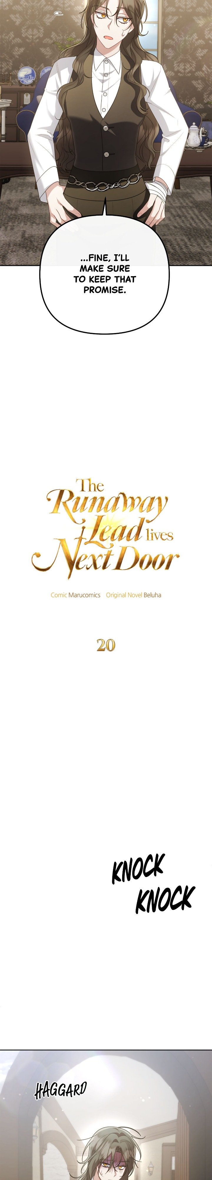 The Runaway Lead Lives Next Door chapter 20