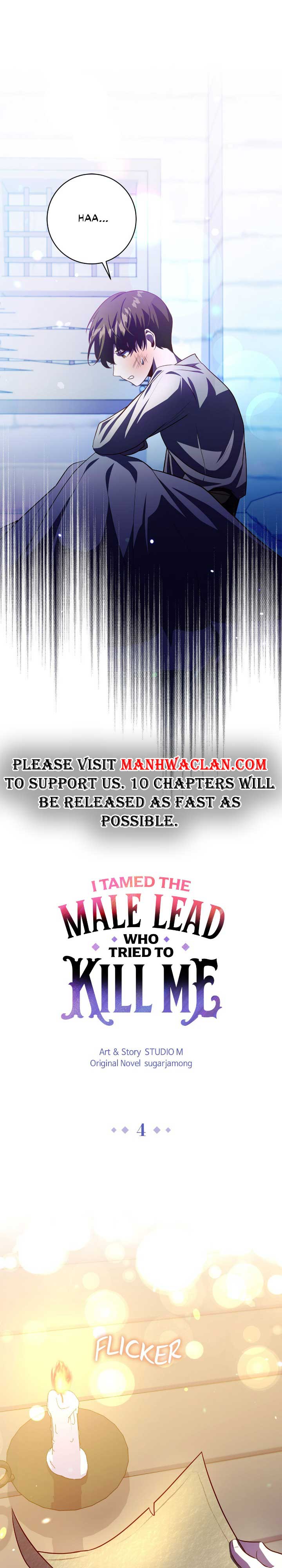 I Tamed the Male Lead Who Tried to Kill Me chapter 4