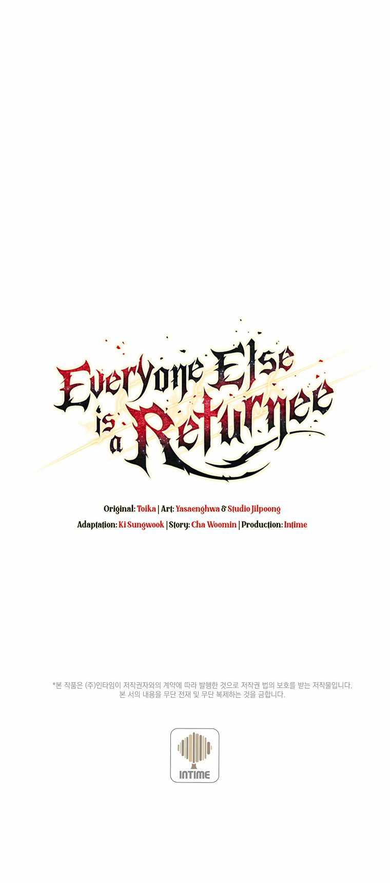 Everyone else is a Returnee chapter 1