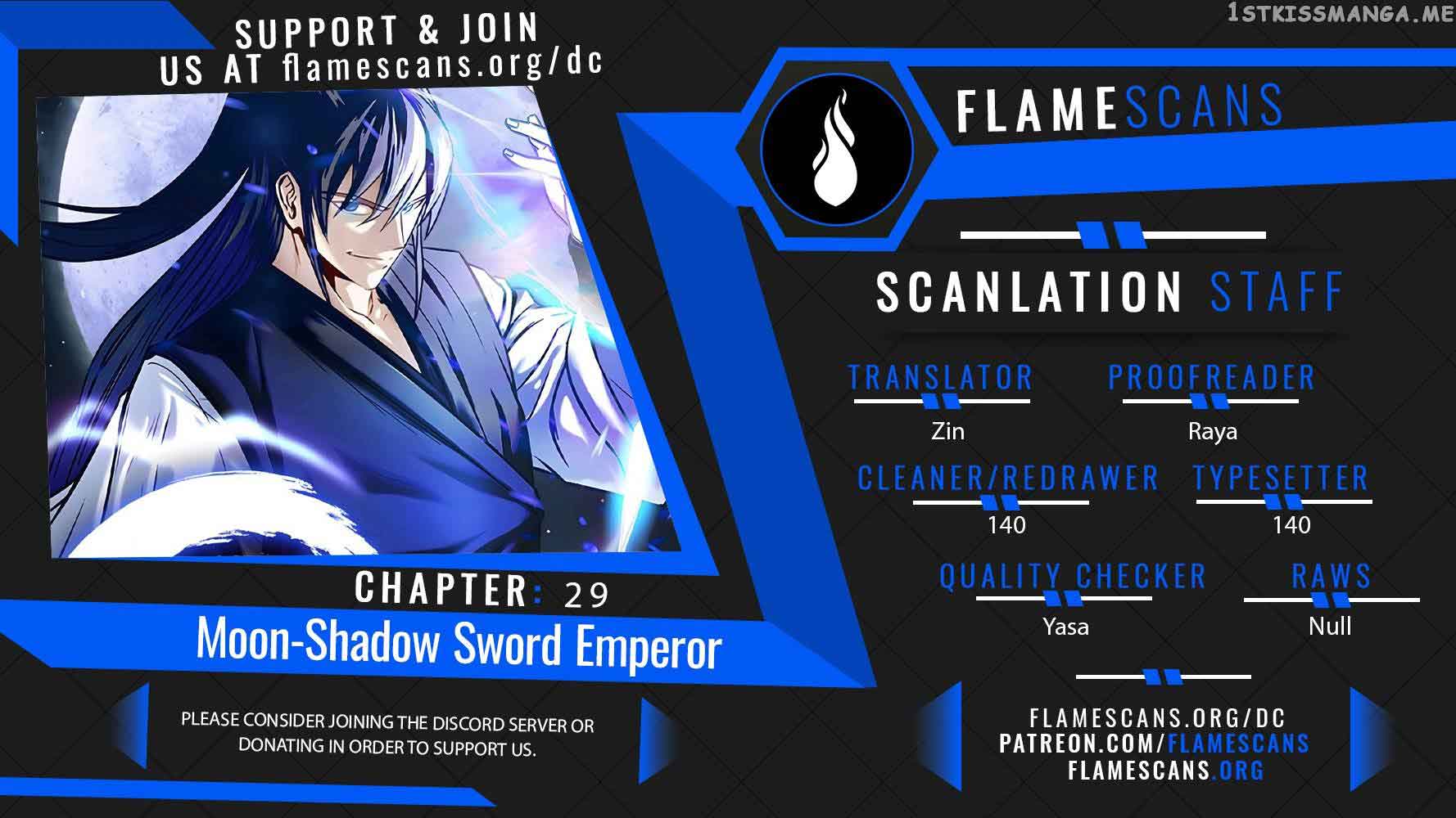Moon-Shadow Sword Emperor chapter 29