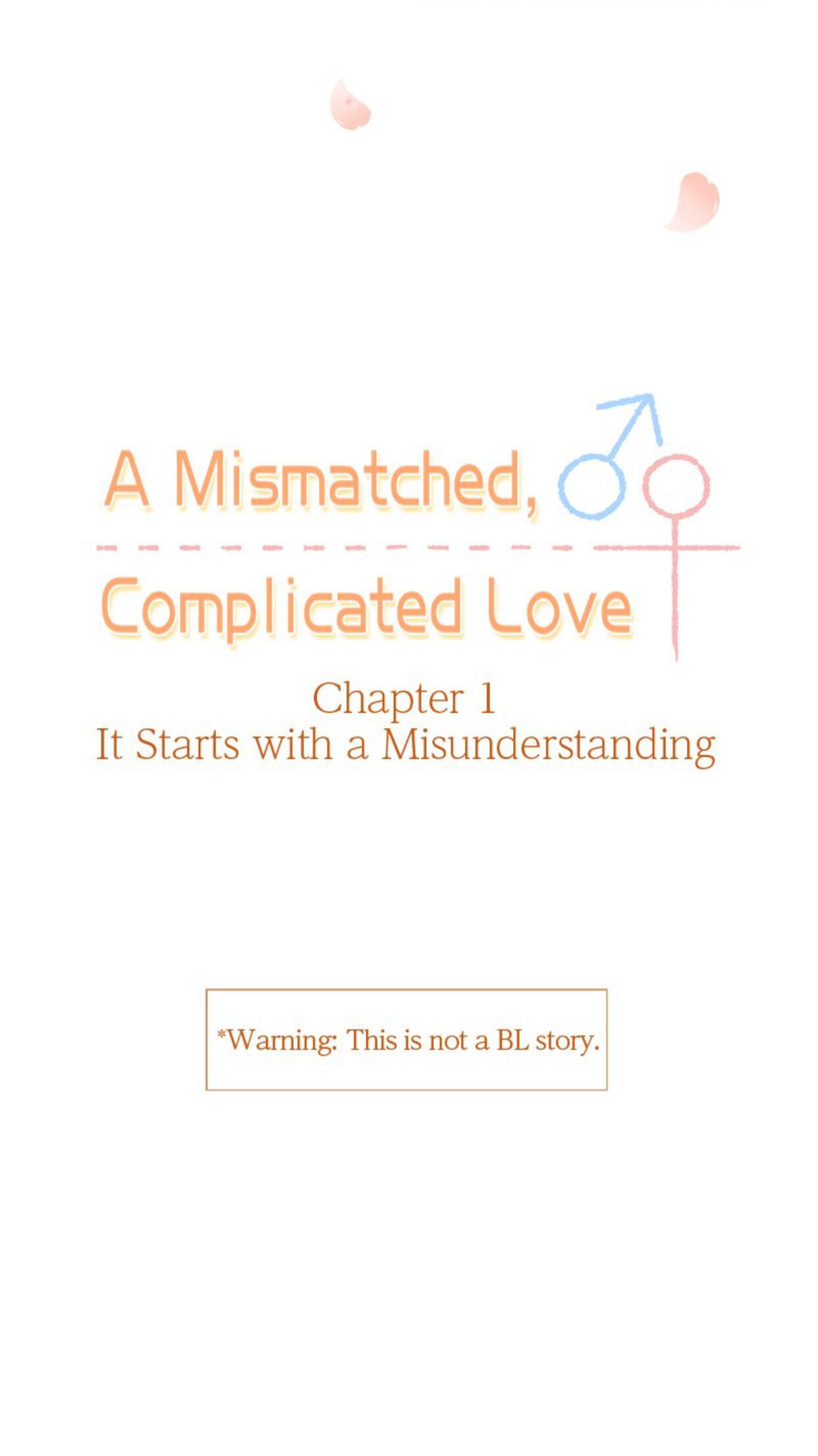 A Mismatched Complicated Love chapter 1