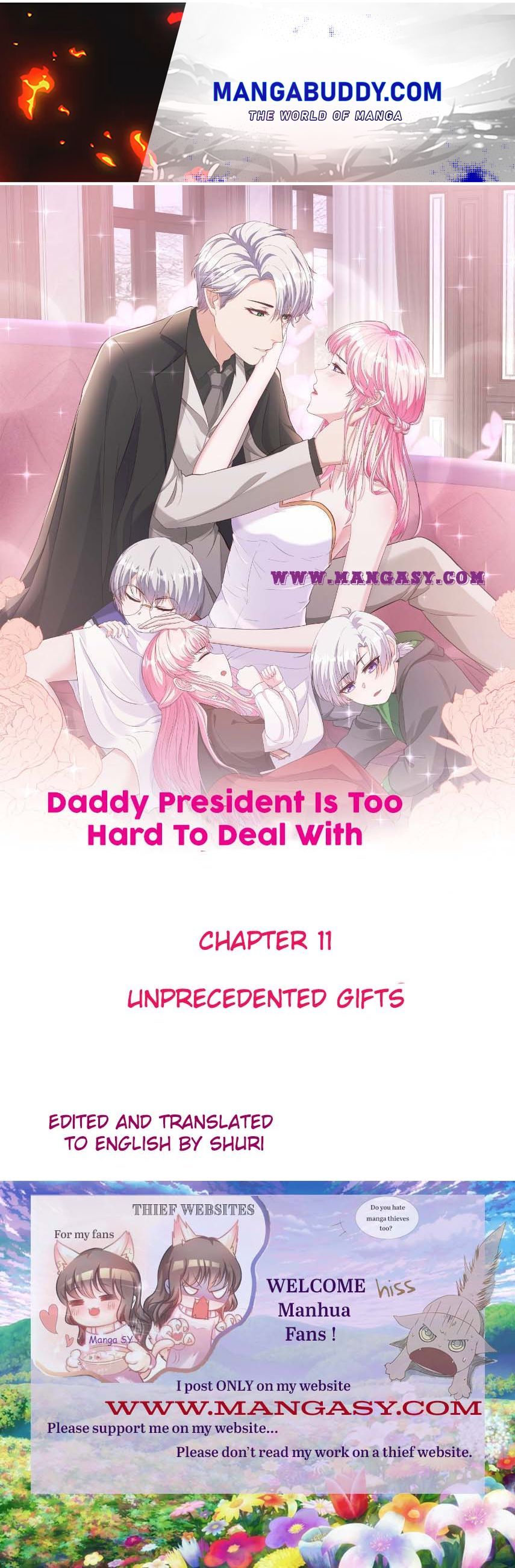 Daddy President Is Too Hard To Deal With chapter 11