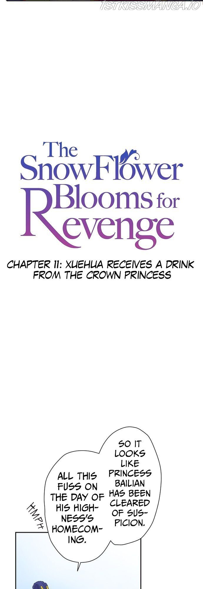 The Snowflower Blooms for Revenge chapter 11