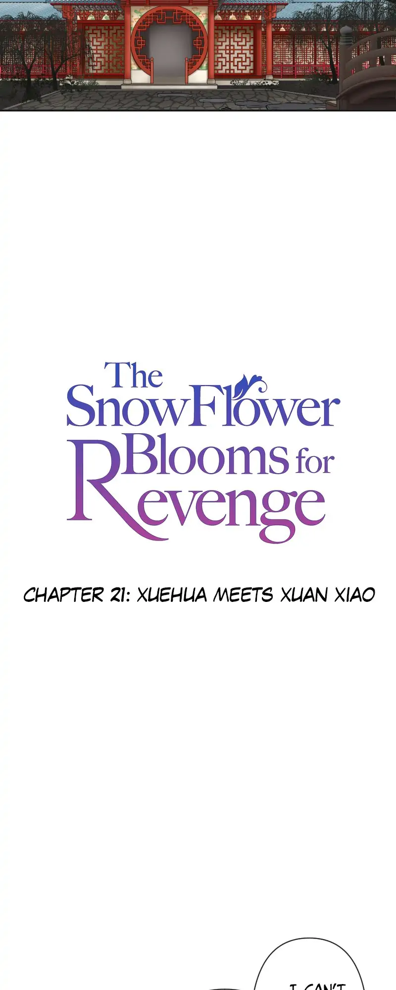 The Snowflower Blooms for Revenge chapter 21