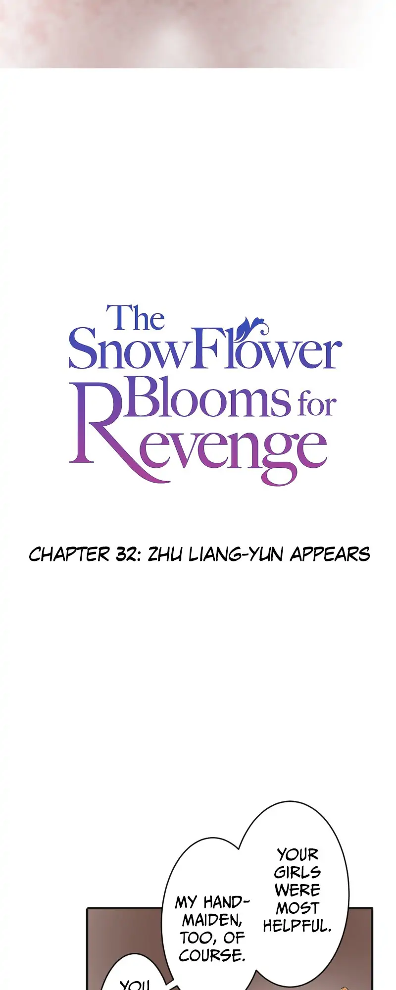 The Snowflower Blooms for Revenge chapter 32
