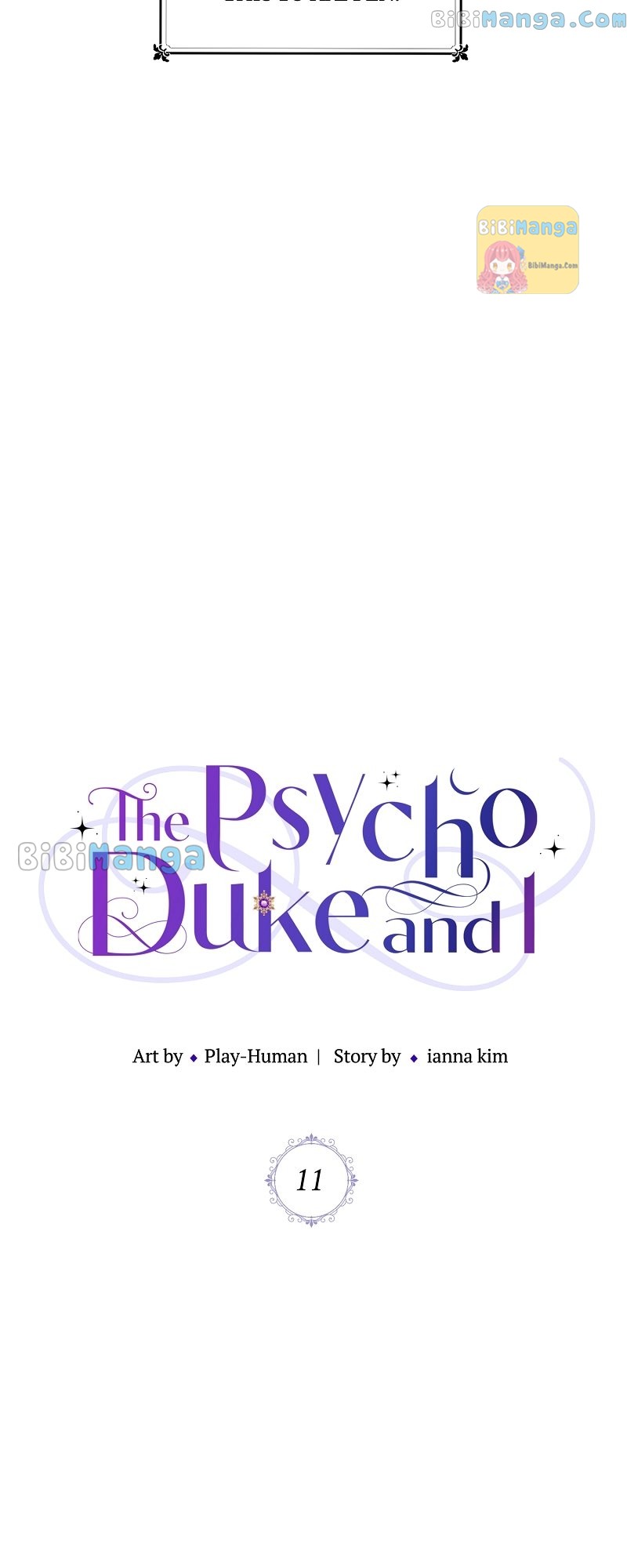The Psycho Duke and I chapter 11