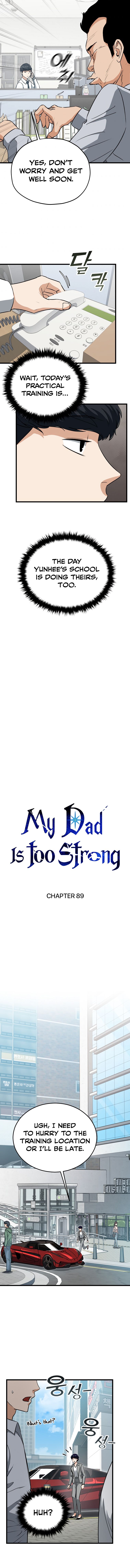 My Dad Is Too Strong chapter 89