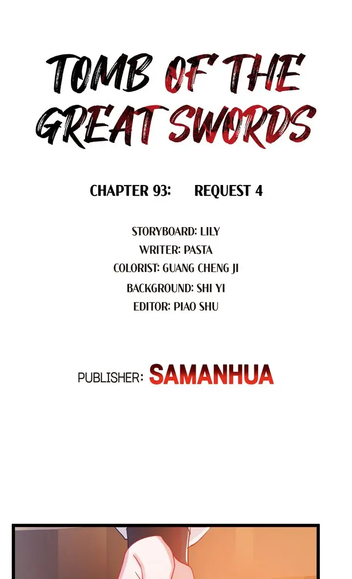 The Tomb of Famed Swords chapter 93