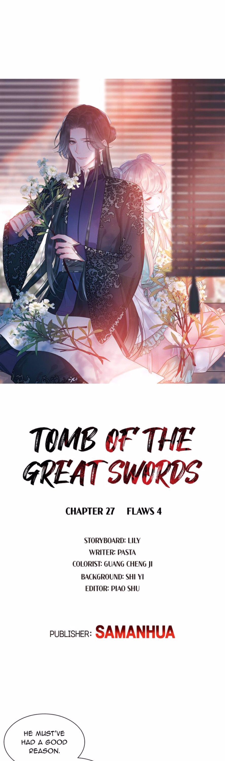 The Tomb of Famed Swords chapter 27