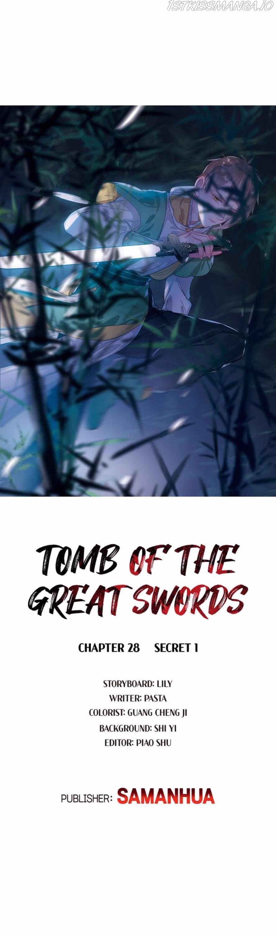 The Tomb of Famed Swords chapter 28