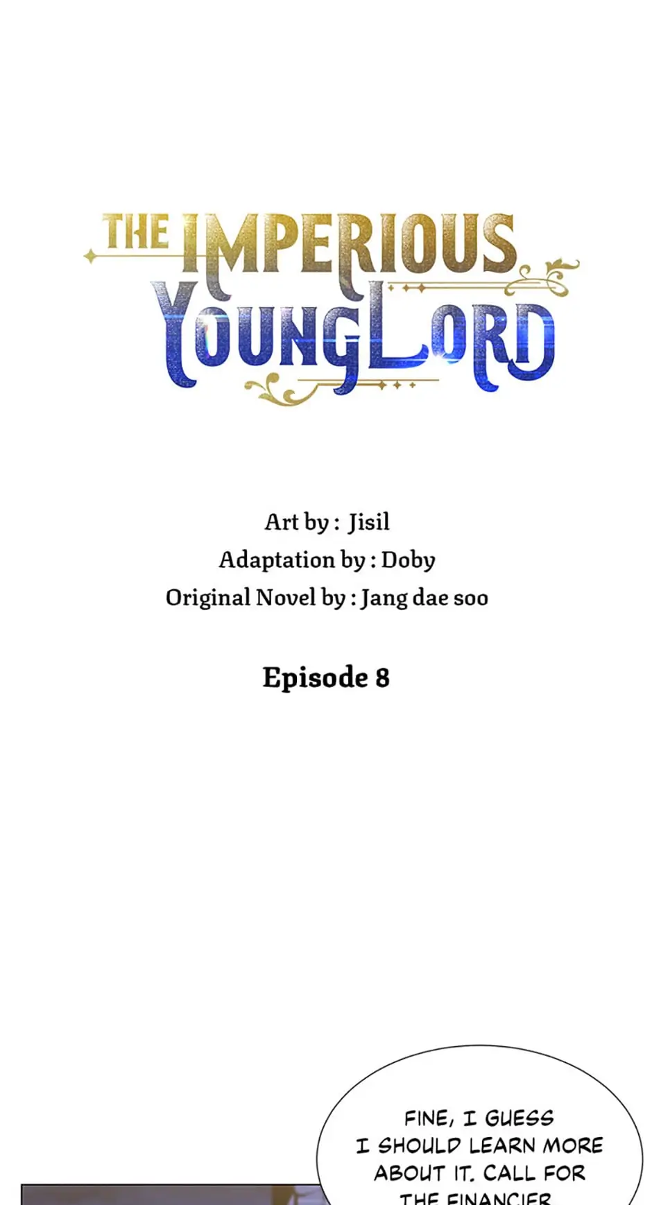 The Imperious Young Lord chapter 8