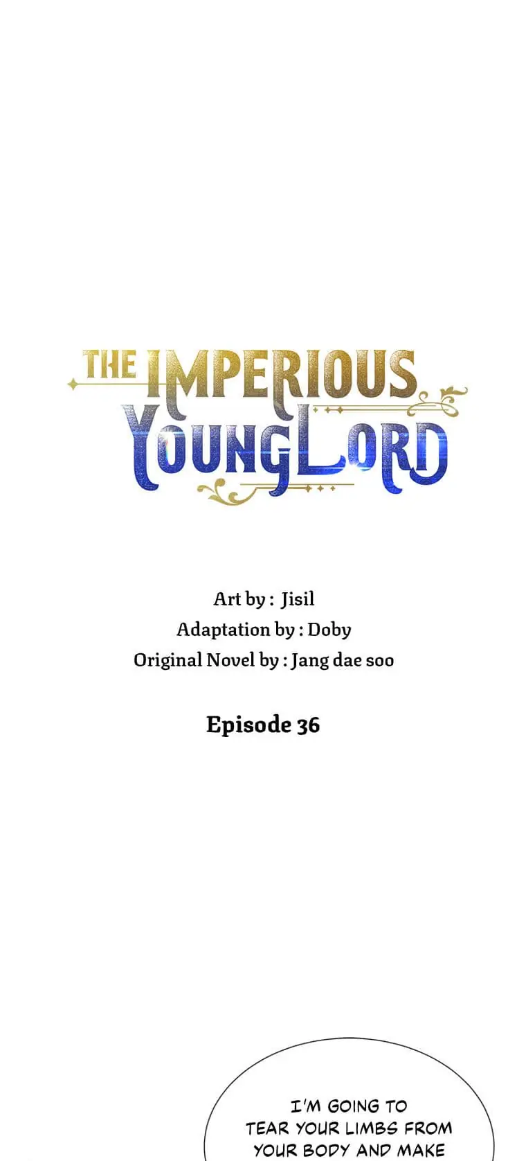 The Imperious Young Lord chapter 36