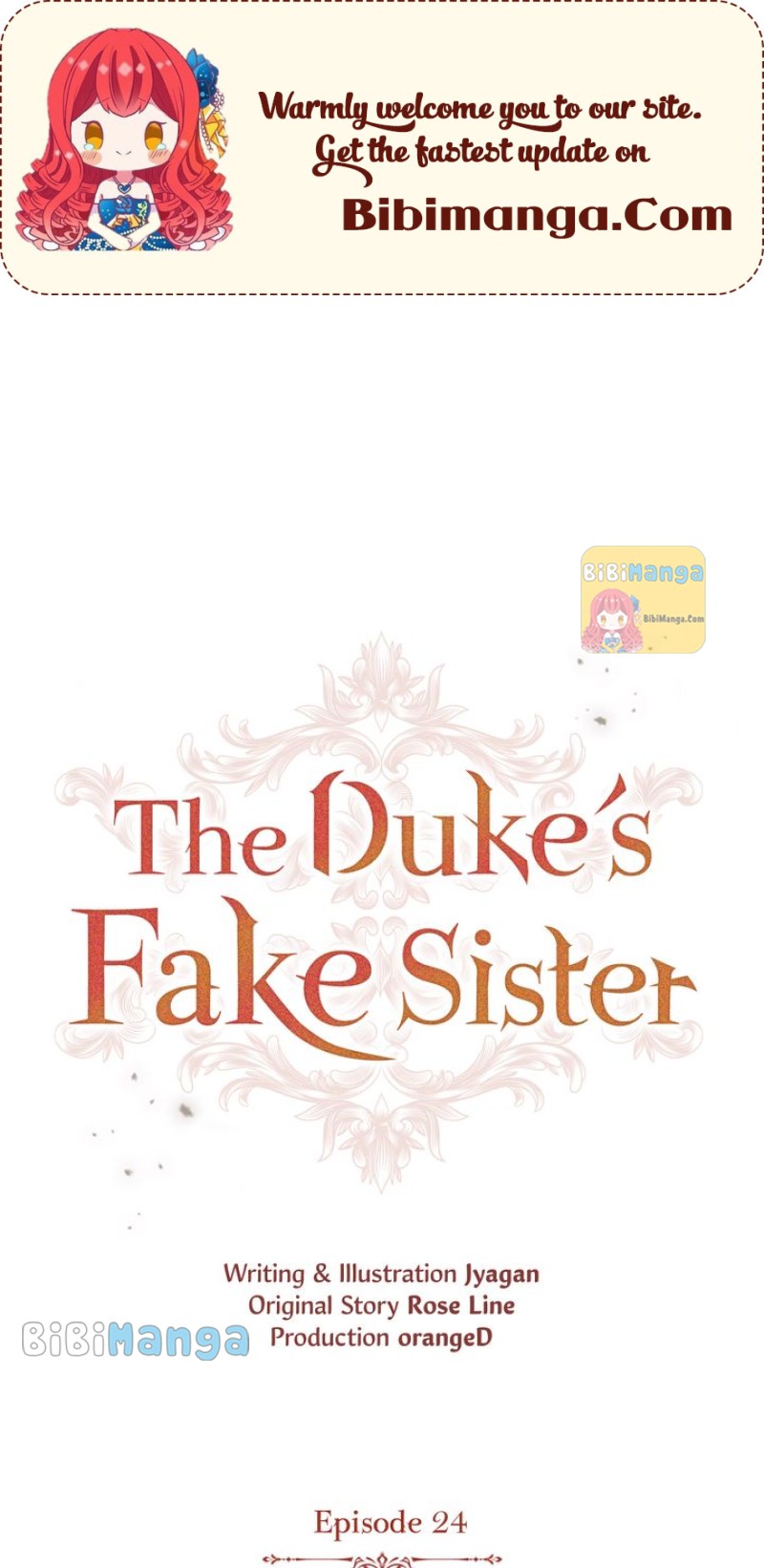 If You Want a Fake Sister chapter 24