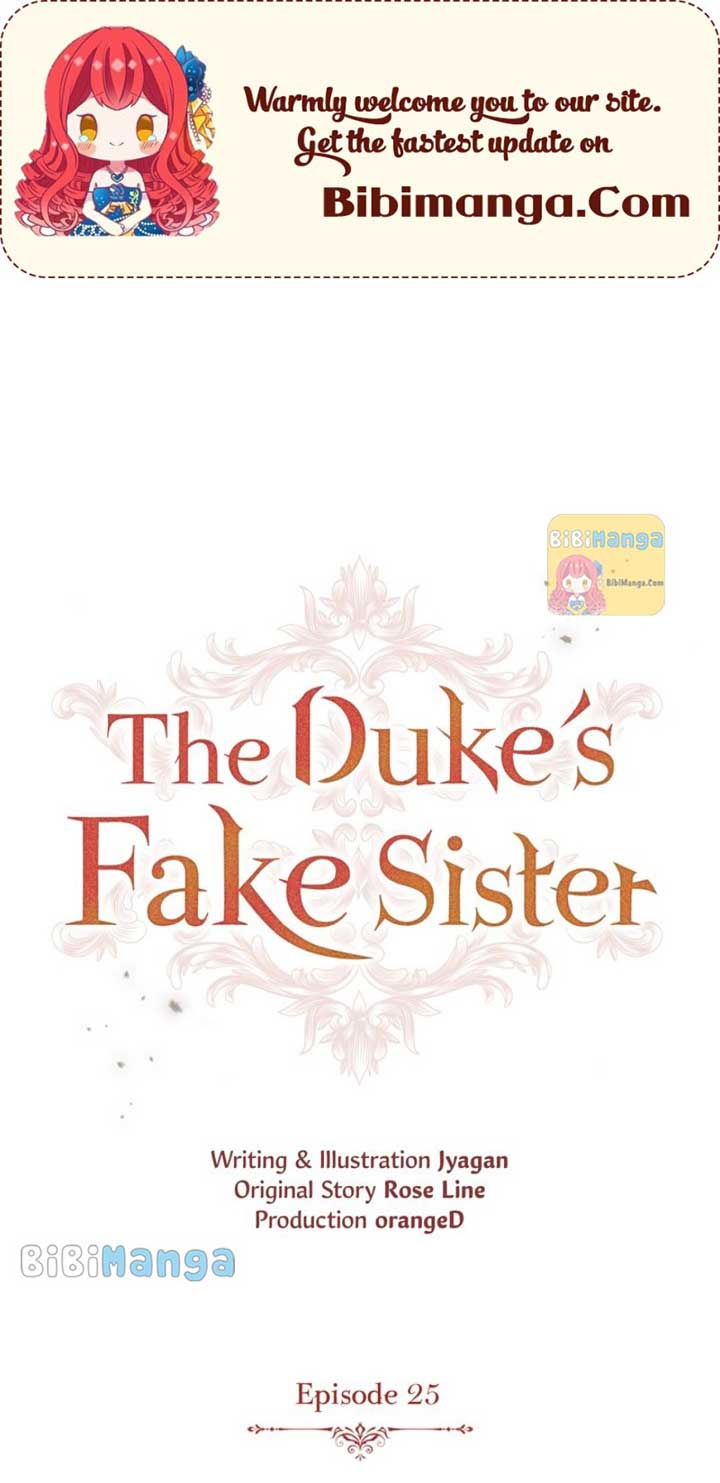 If You Want a Fake Sister chapter 25