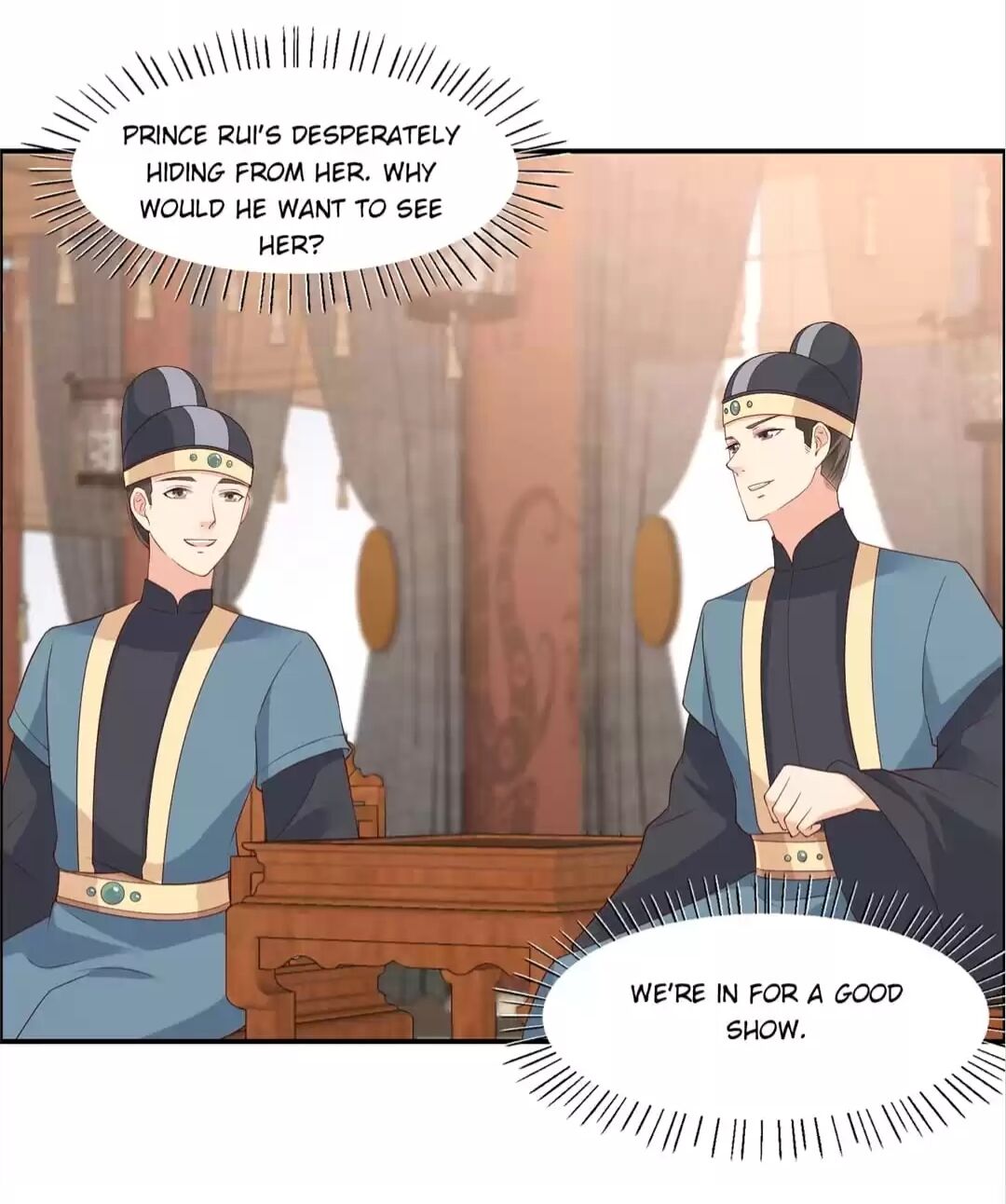 Wicked King’s Favour chapter 19