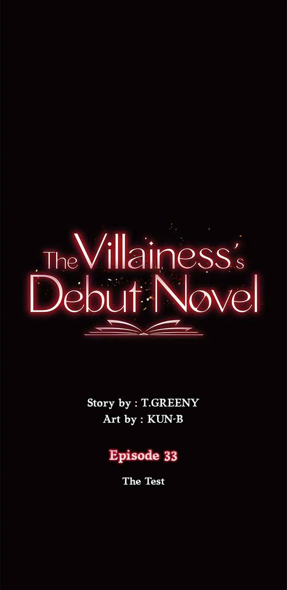The Villainess’s Debut chapter 33