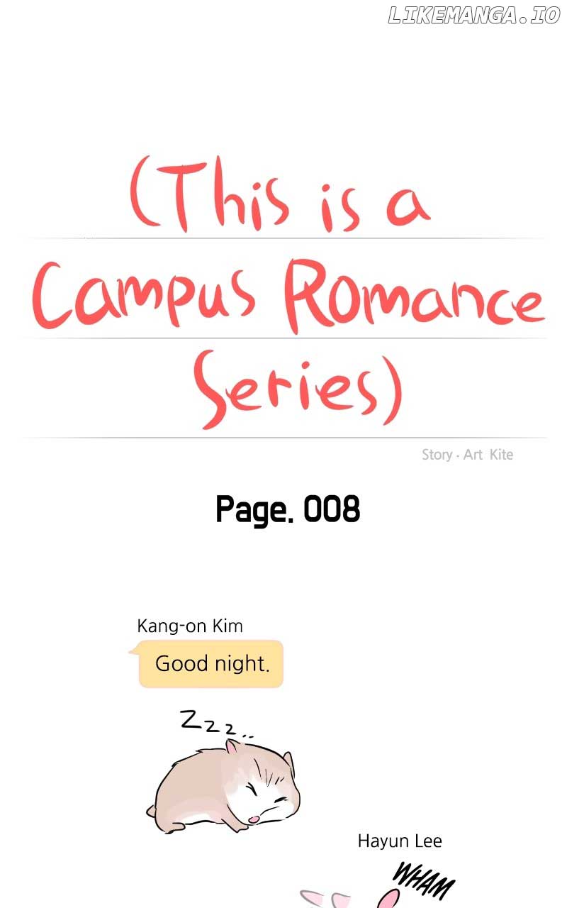 A Campus Romance, I Guess chapter 8