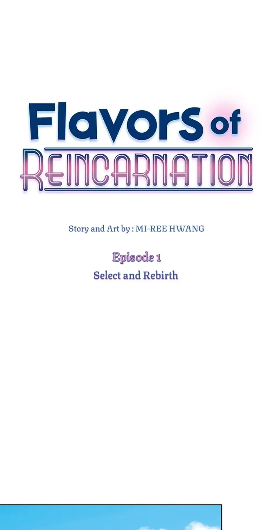 Flavors of Reincarnation chapter 1