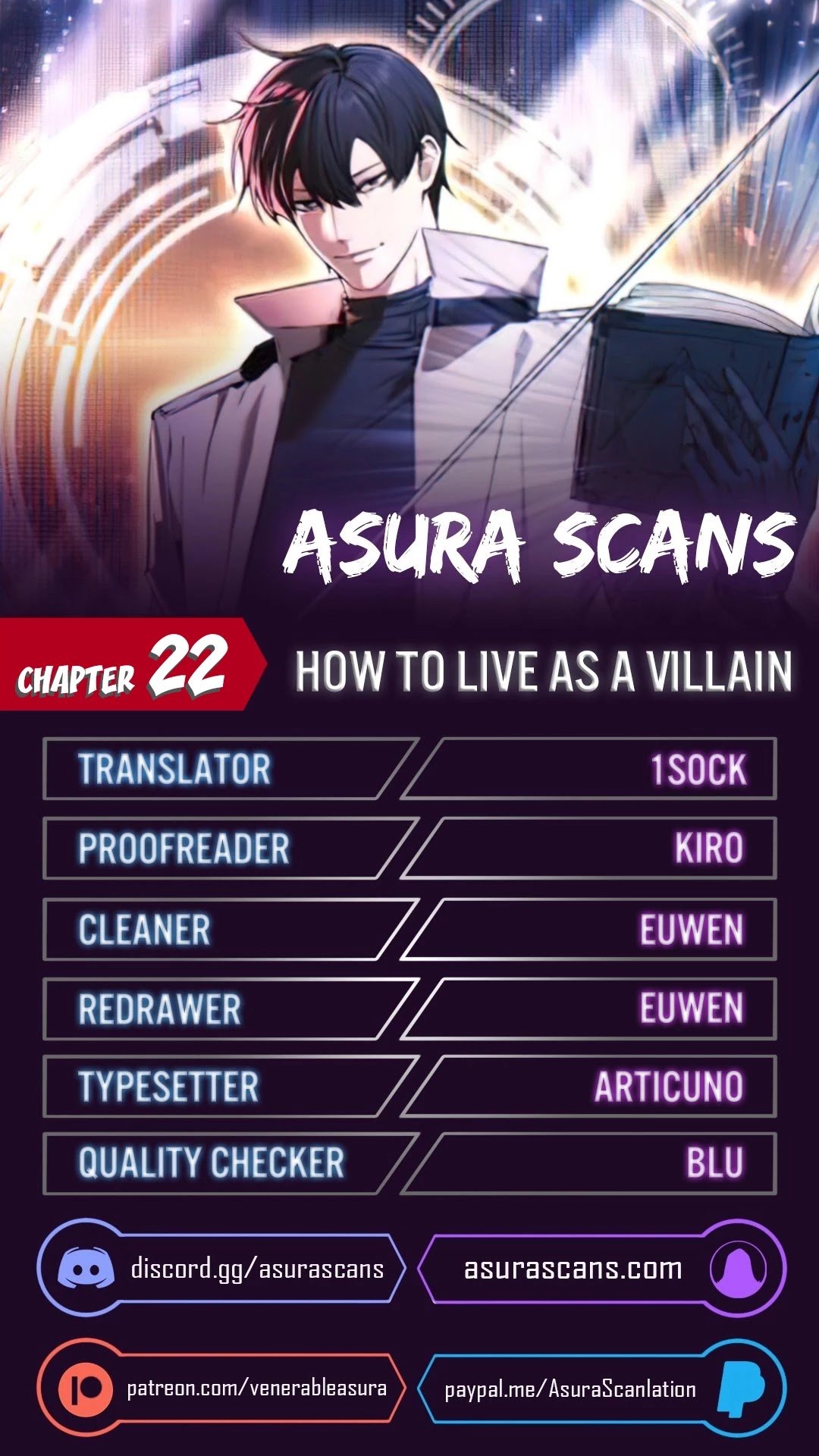 How to Live as a Villain chapter 22