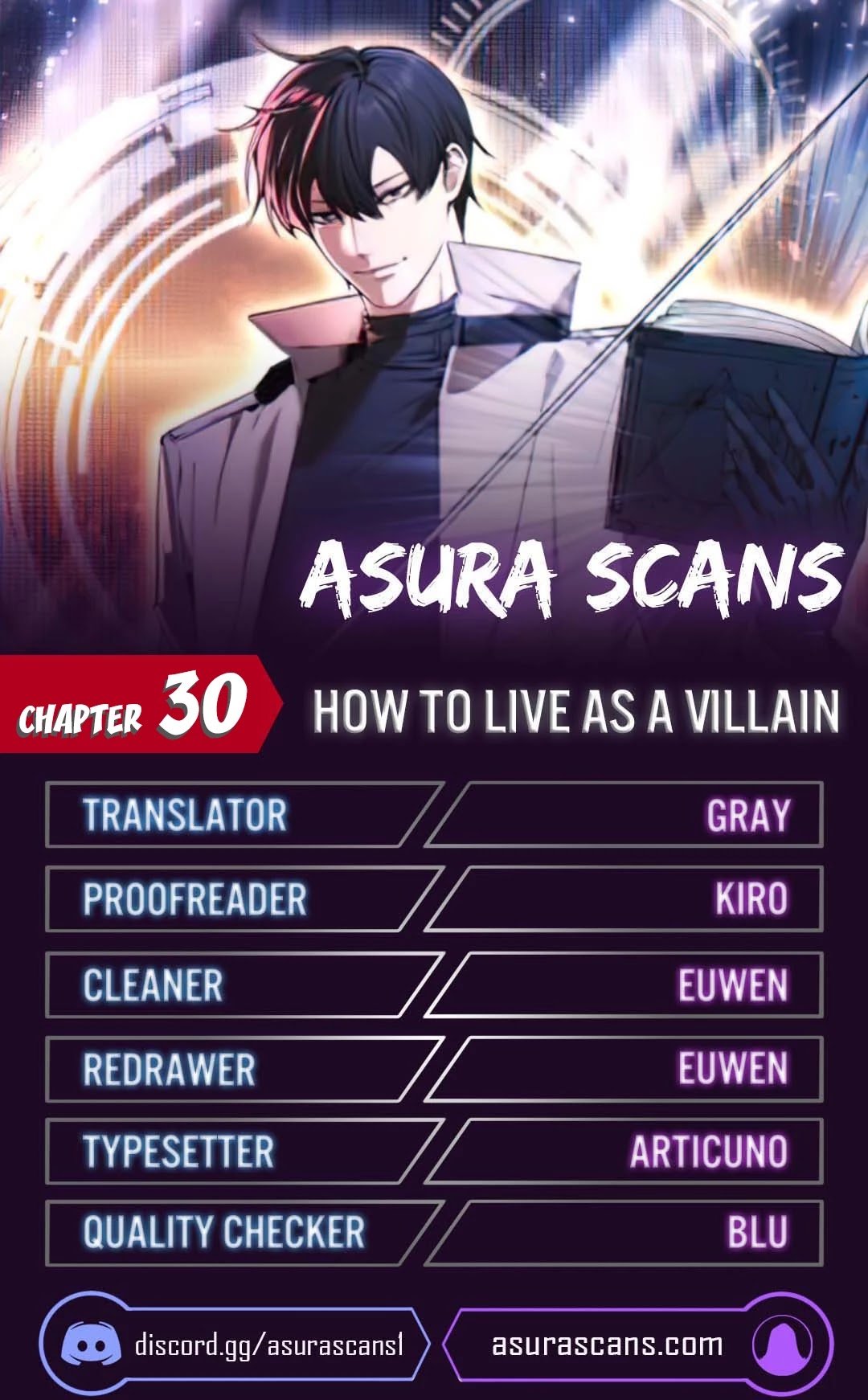 How to Live as a Villain chapter 30