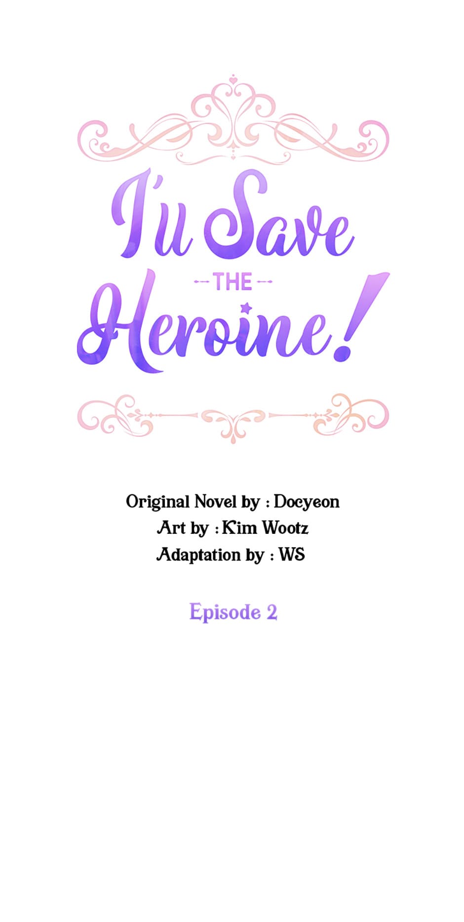 I’ll Save the Heroine! chapter 2