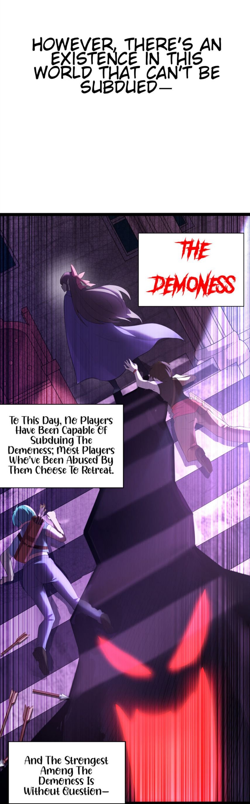 My Harem Is Entirely Female Demon Villains chapter 1