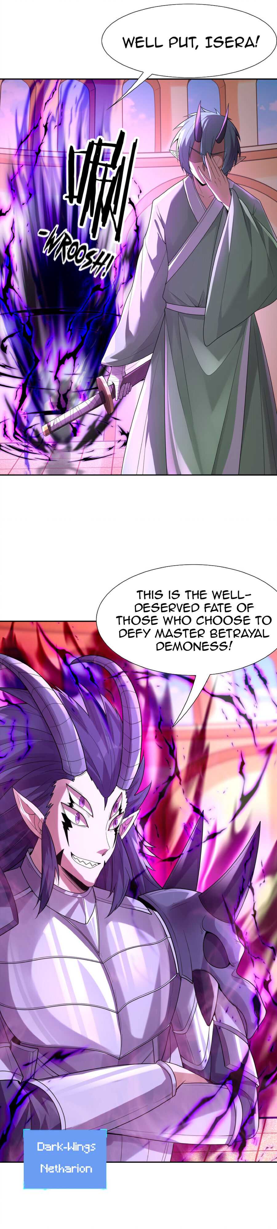 My Harem Is Entirely Female Demon Villains chapter 33