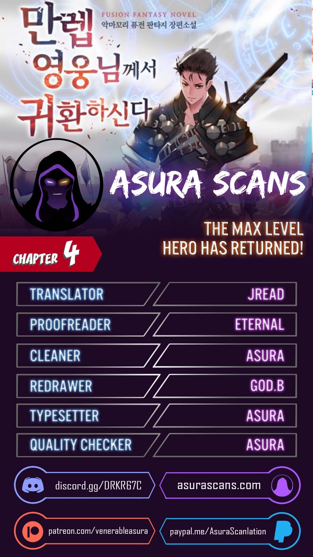 The Max Level Hero has Returned! chapter 4