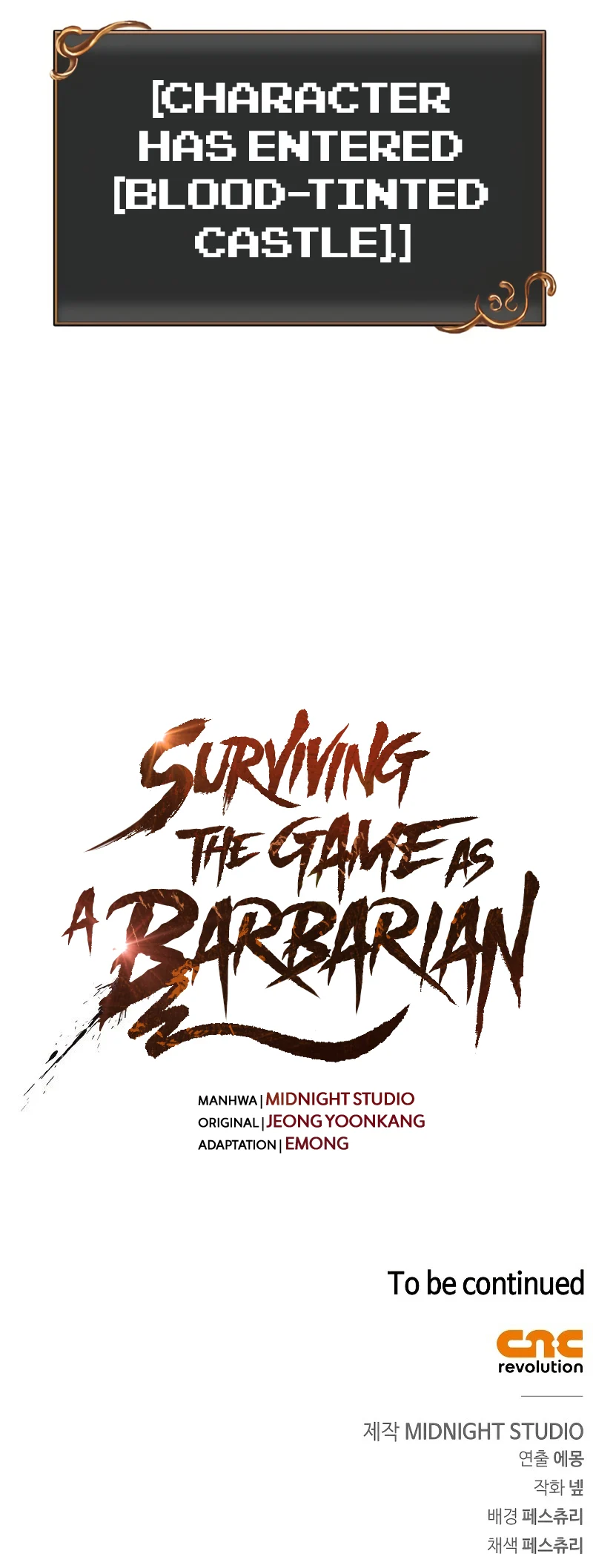 Surviving The Game as a Barbarian chapter 23
