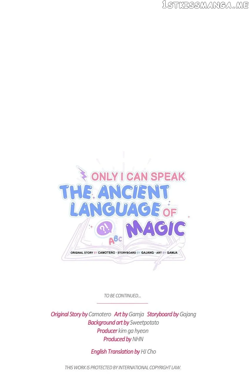 Only I Can Speak the Ancient Language of Magic chapter 26
