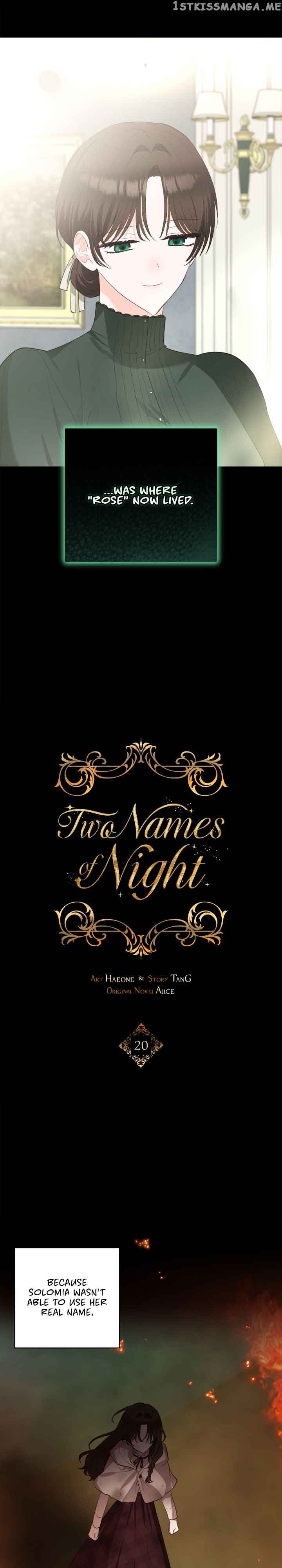Two Names of Night chapter 20