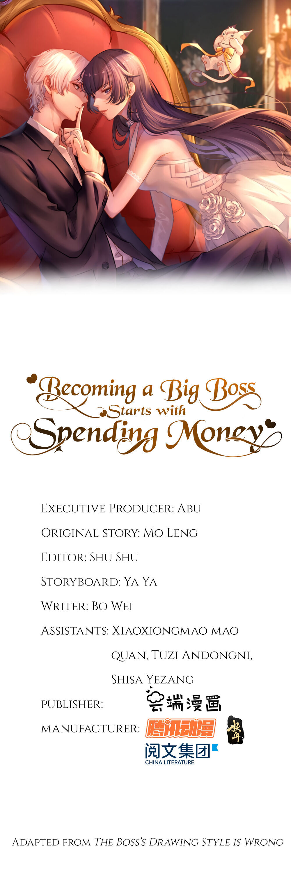 Becoming a Big Boss Starts with Spending Money chapter 1