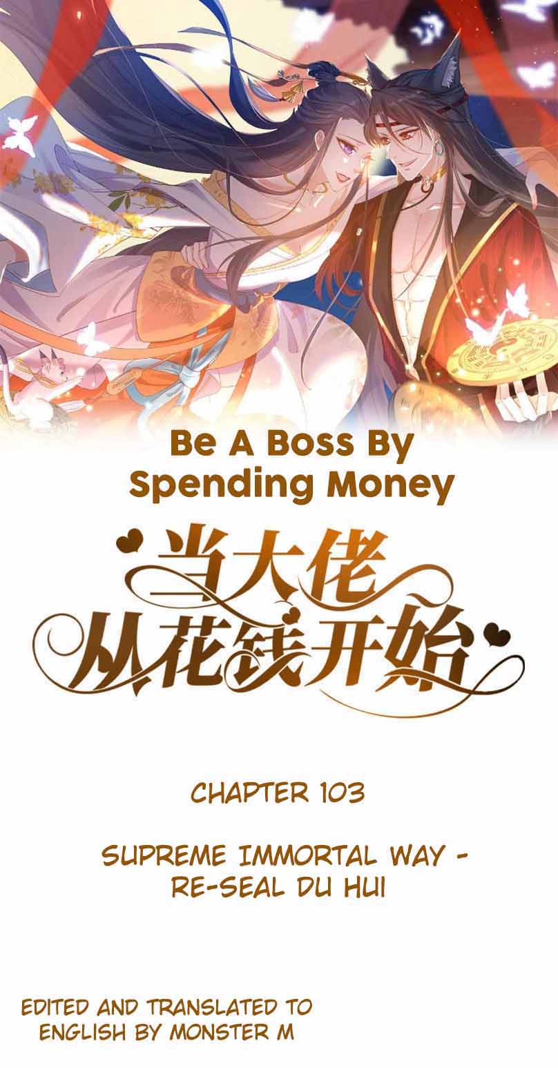 Becoming a Big Boss Starts with Spending Money chapter 103
