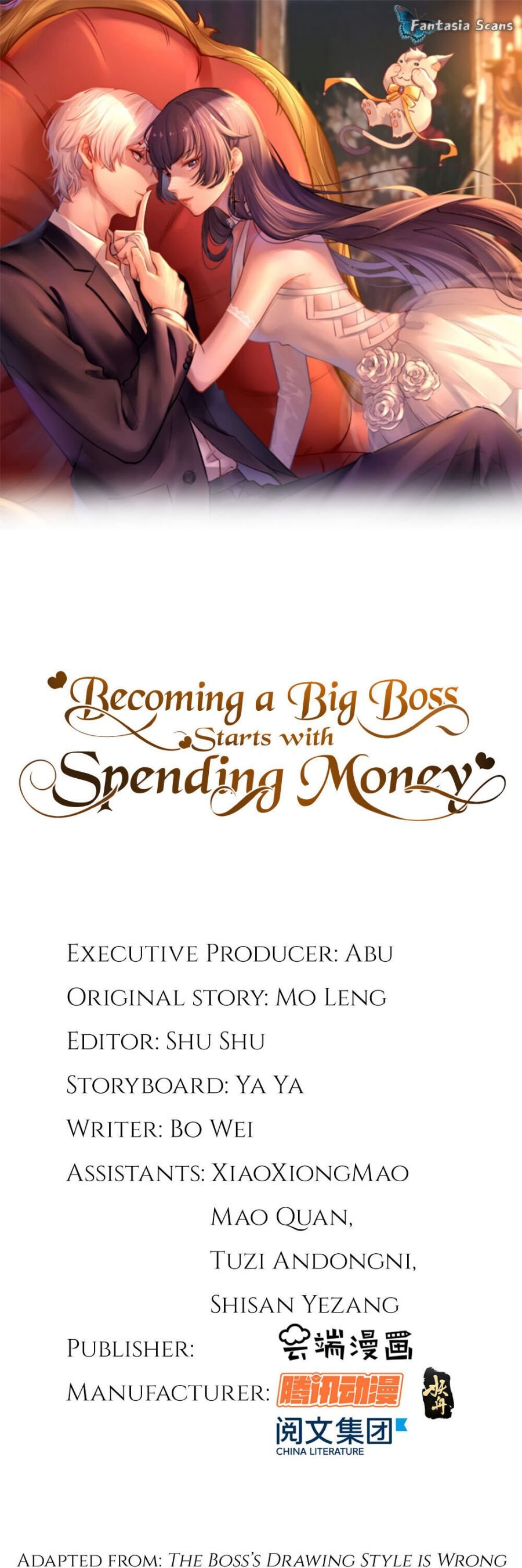 Becoming a Big Boss Starts with Spending Money chapter 16