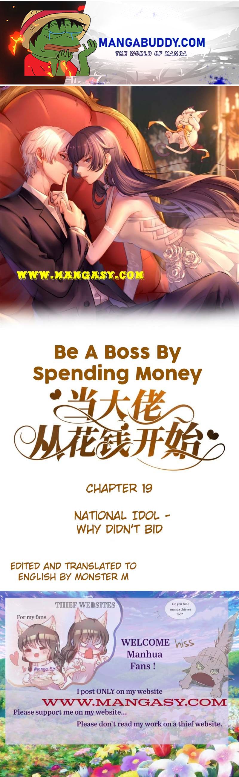 Becoming a Big Boss Starts with Spending Money chapter 19