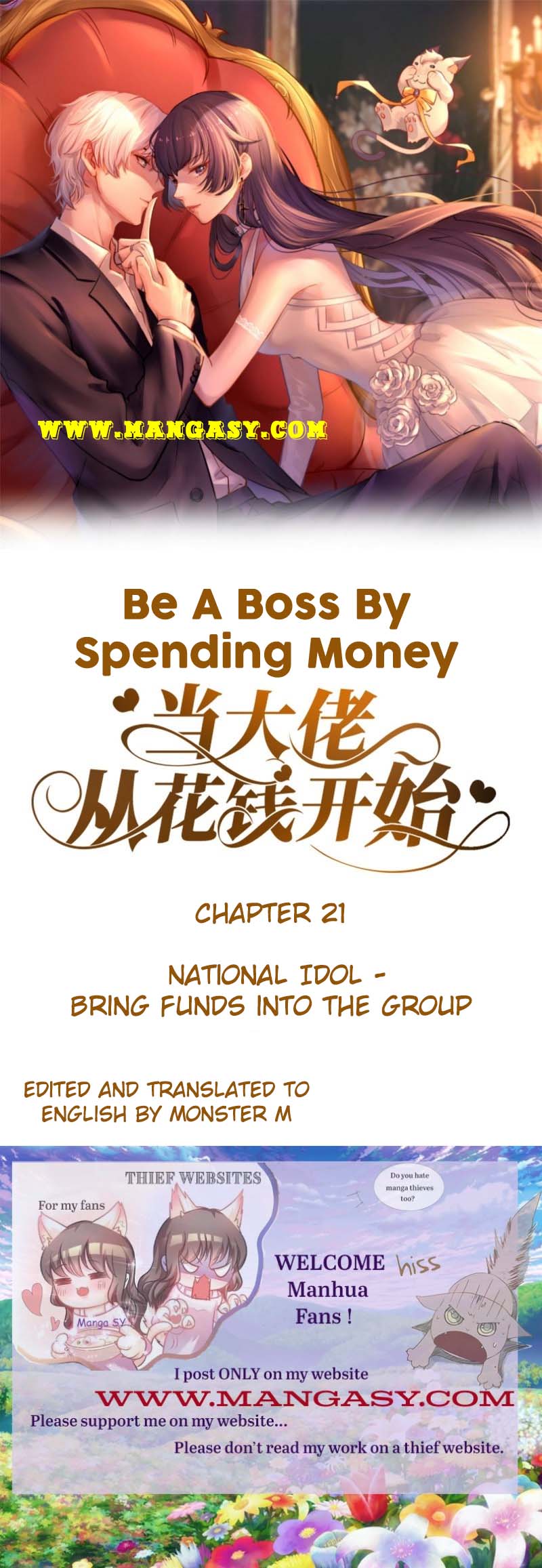 Becoming a Big Boss Starts with Spending Money chapter 21