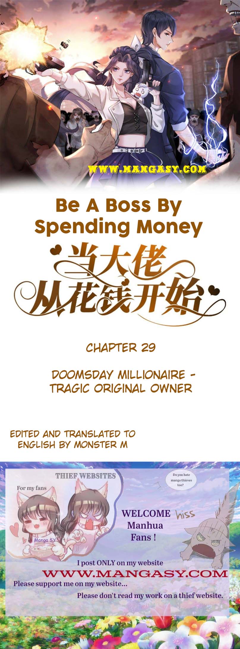 Becoming a Big Boss Starts with Spending Money chapter 29