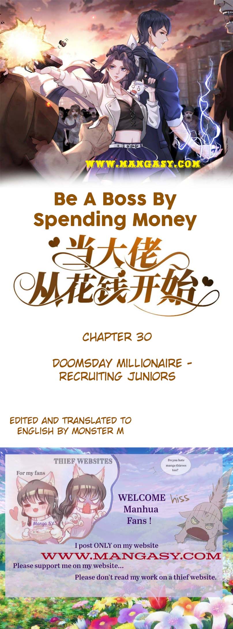 Becoming a Big Boss Starts with Spending Money chapter 30