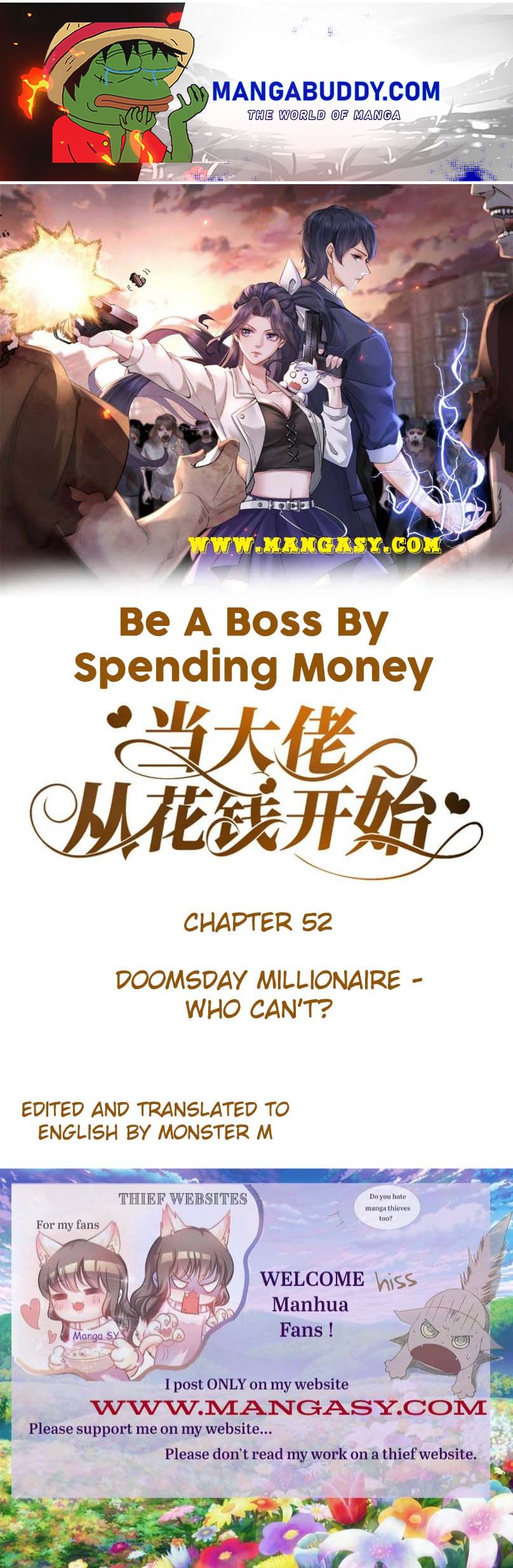 Becoming a Big Boss Starts with Spending Money chapter 52