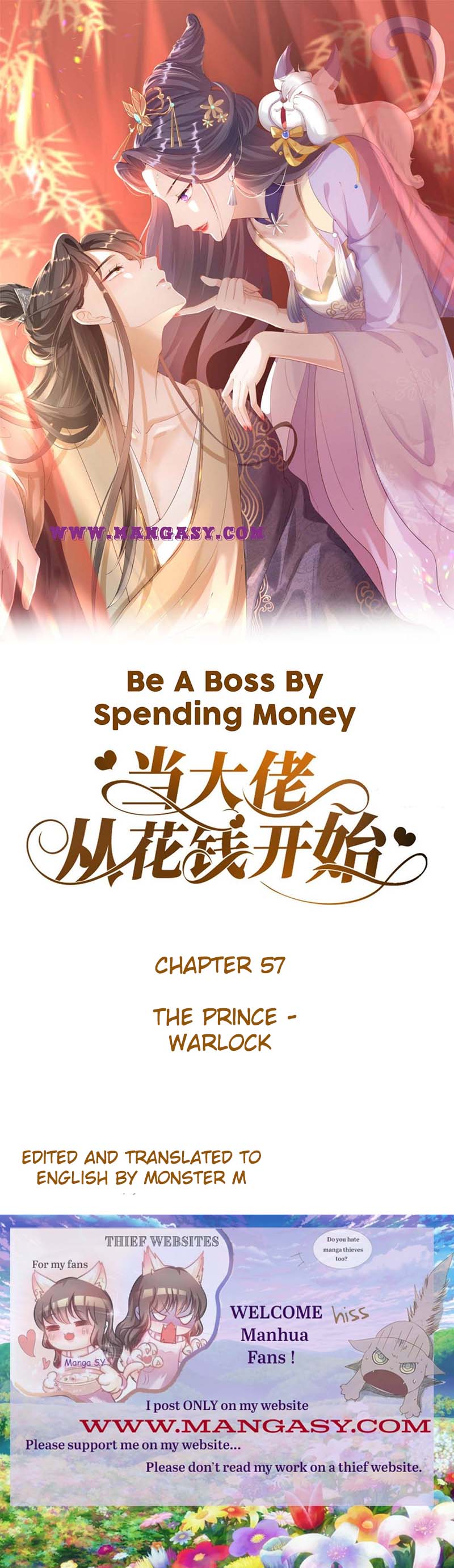 Becoming a Big Boss Starts with Spending Money chapter 57