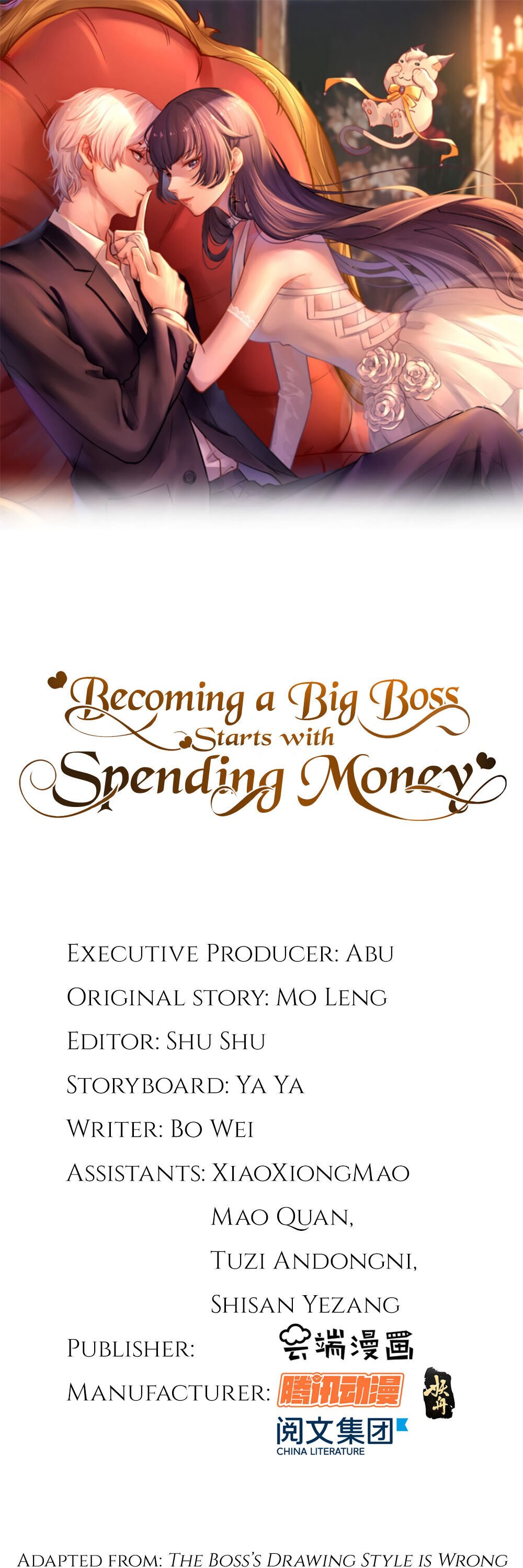Becoming a Big Boss Starts with Spending Money chapter 6