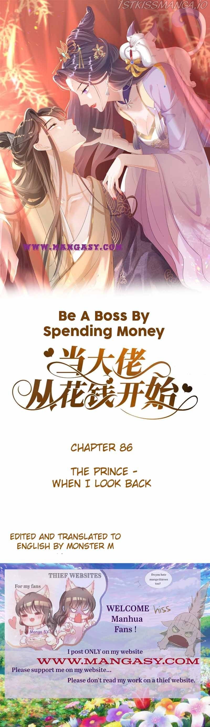 Becoming a Big Boss Starts with Spending Money chapter 86