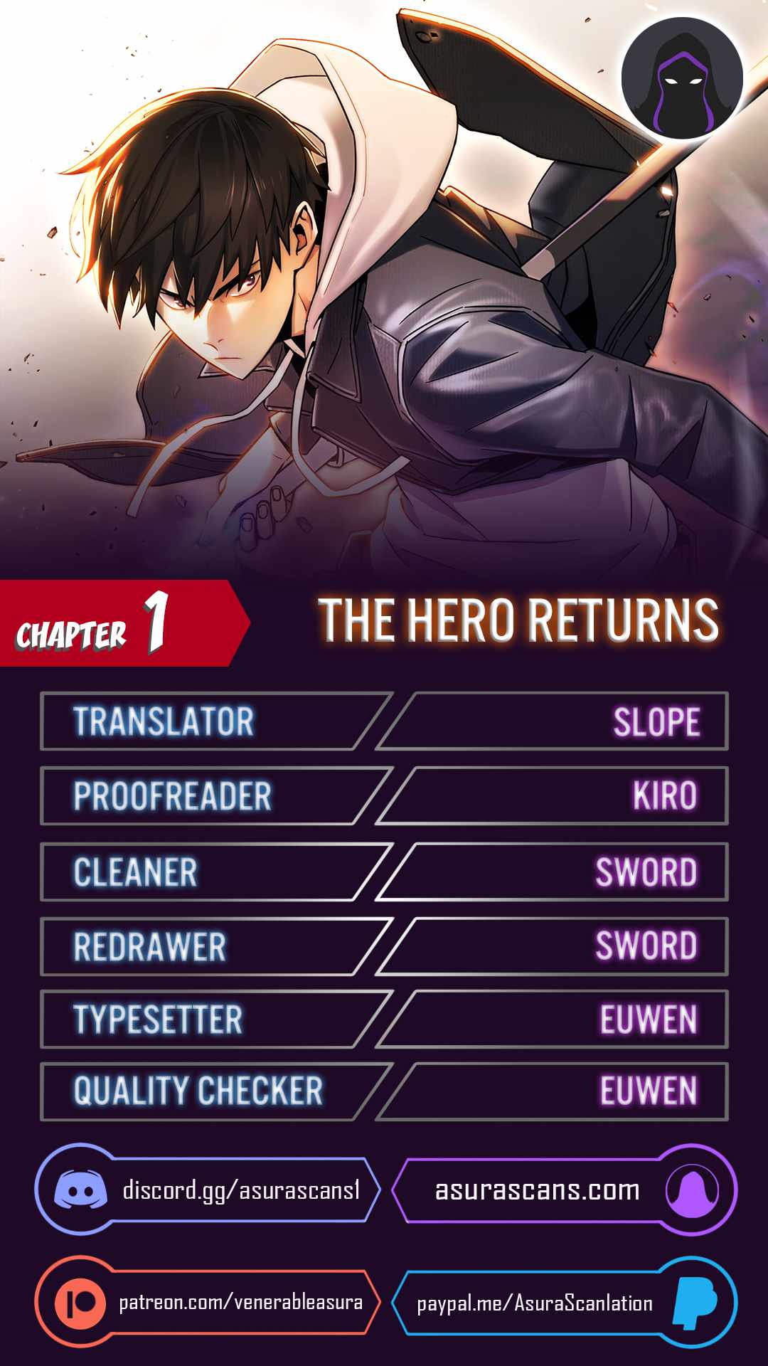 The Hero Returns chapter 1