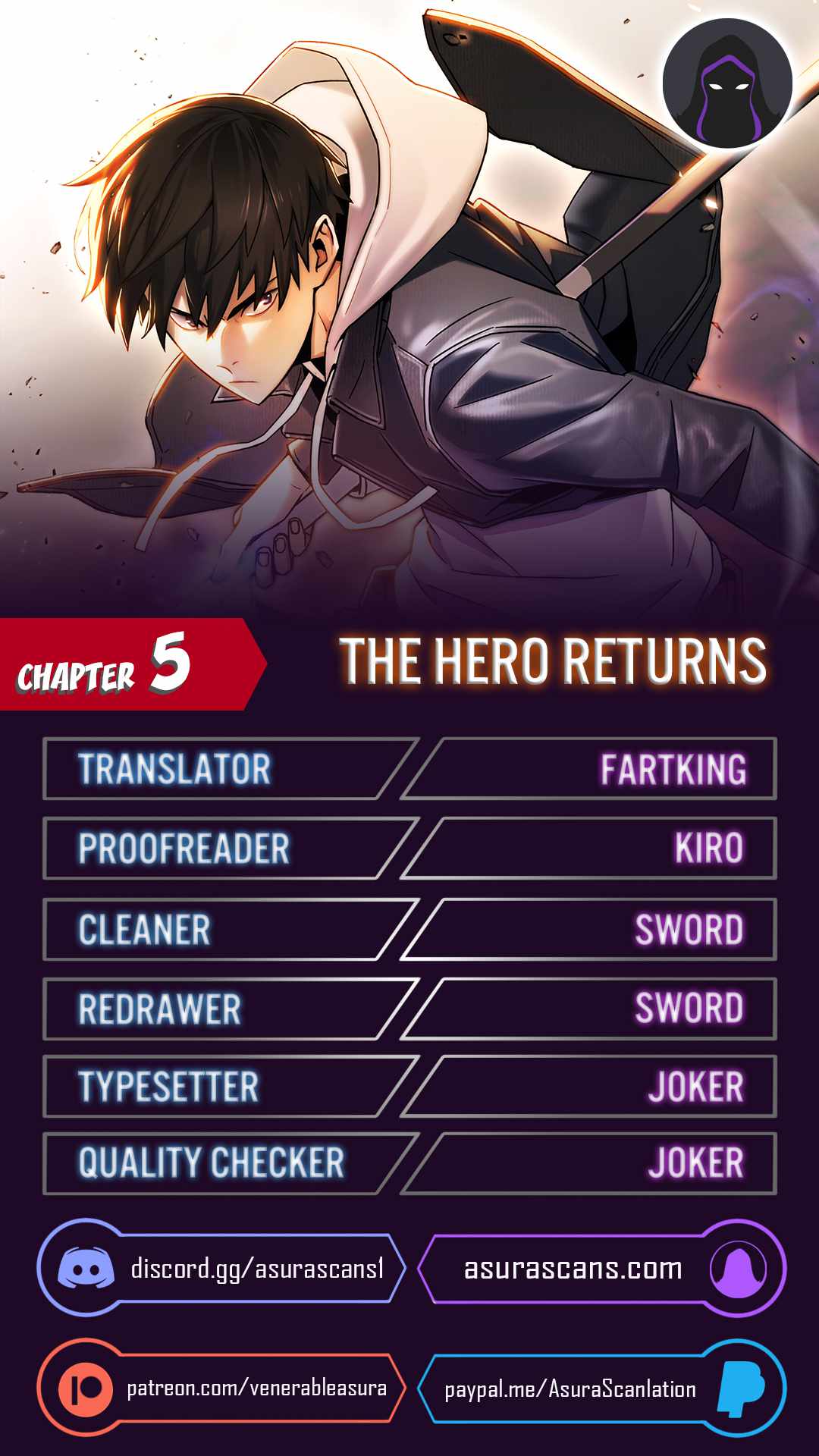 The Hero Returns chapter 5