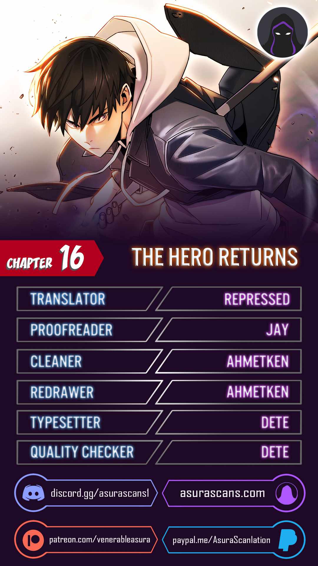 The Hero Returns chapter 16