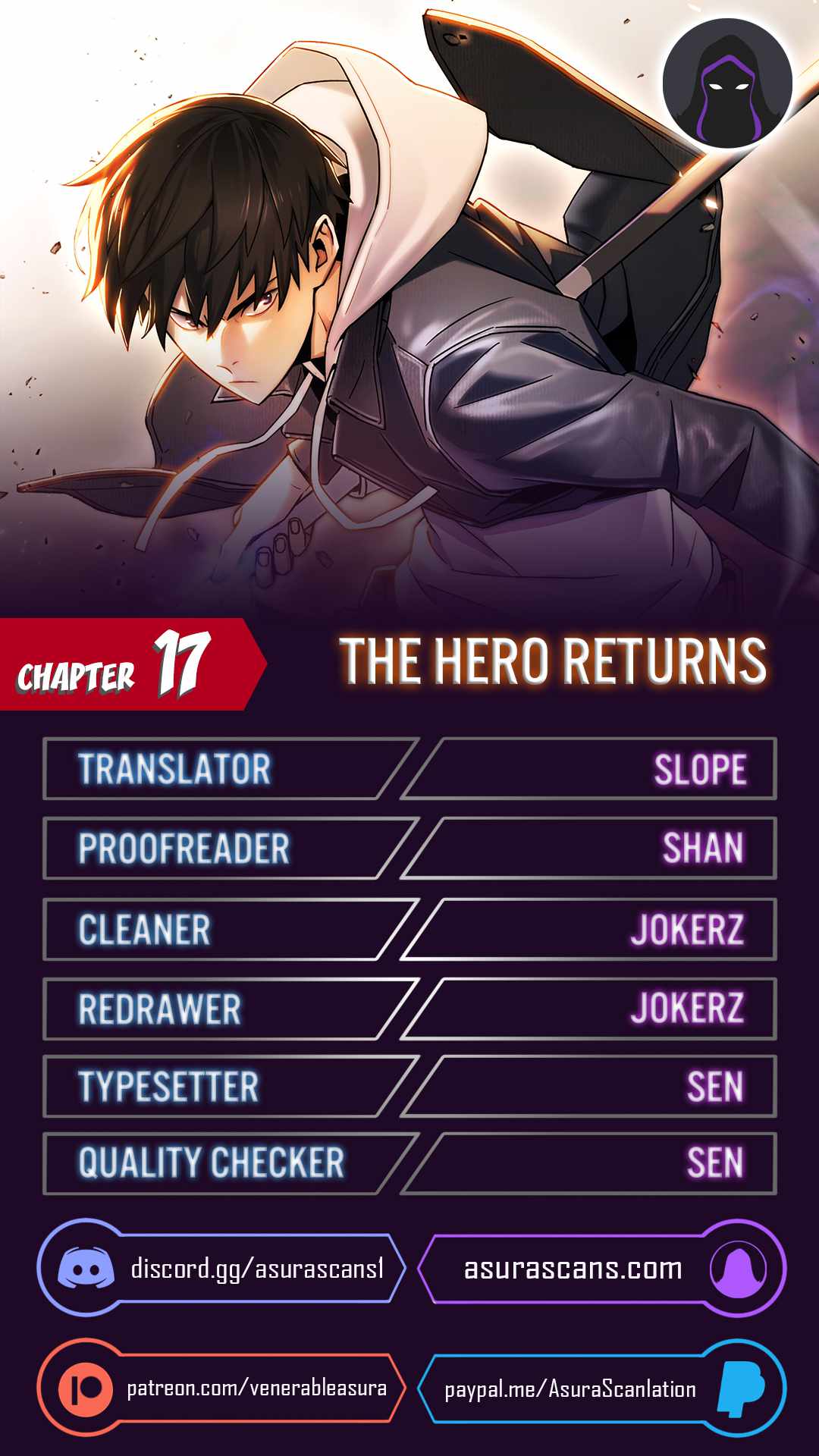 The Hero Returns chapter 17