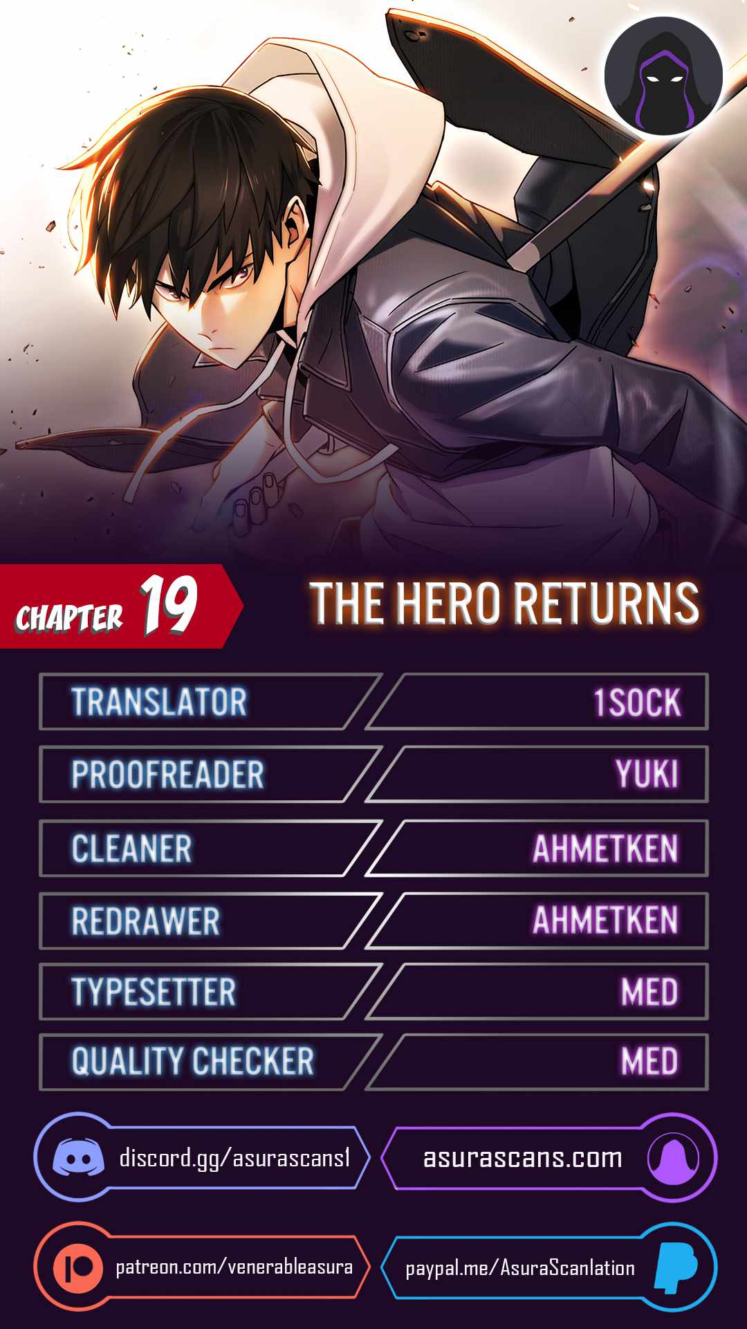 The Hero Returns chapter 19